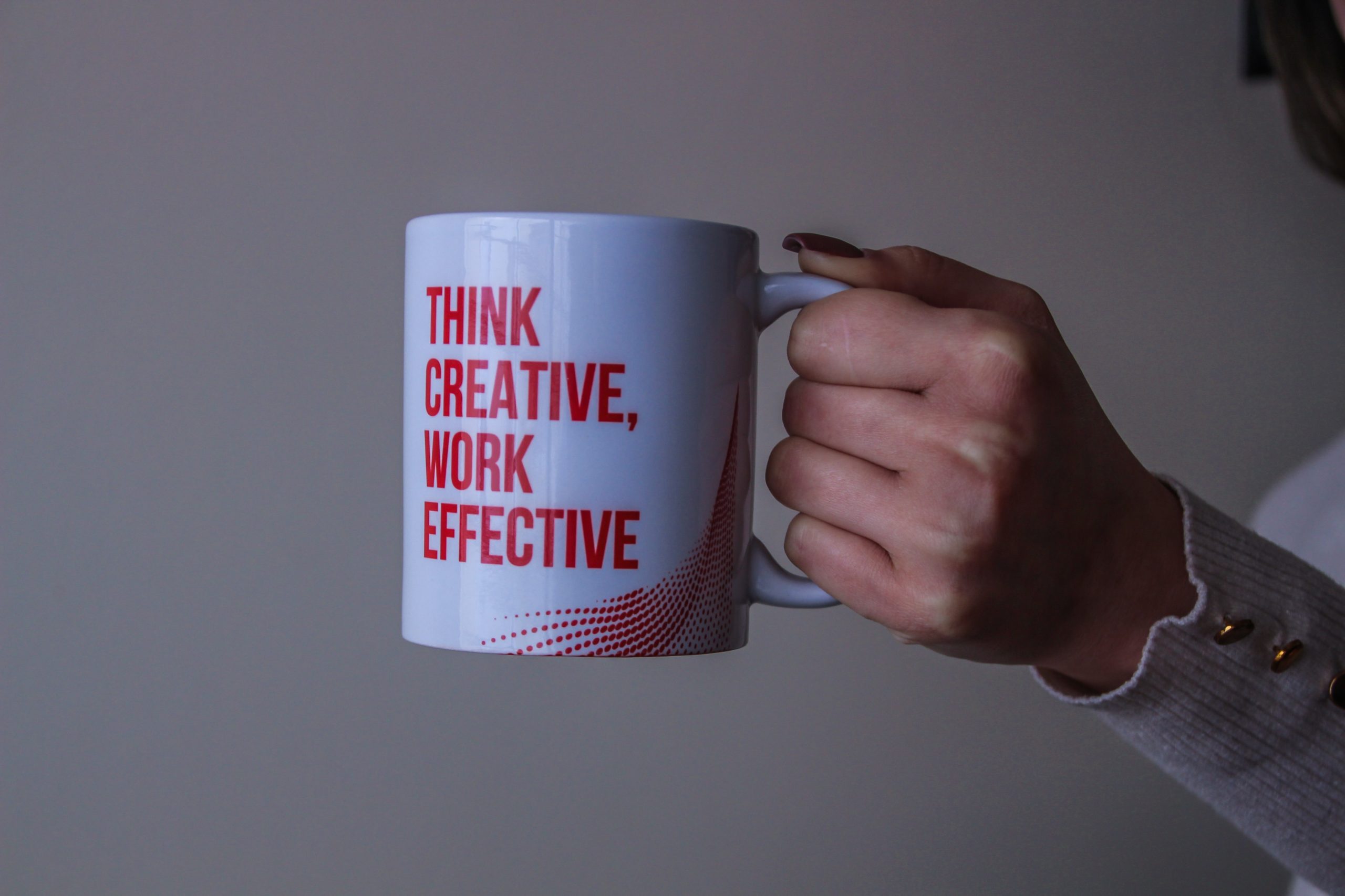think creative, work effective